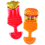 Big Mouth Set De Flotador De Hamburguesa Y Papas Fritas - Farmacias Arrocha