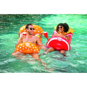 Big Mouth Set De Flotador De Hamburguesa Y Papas Fritas - Farmacias Arrocha