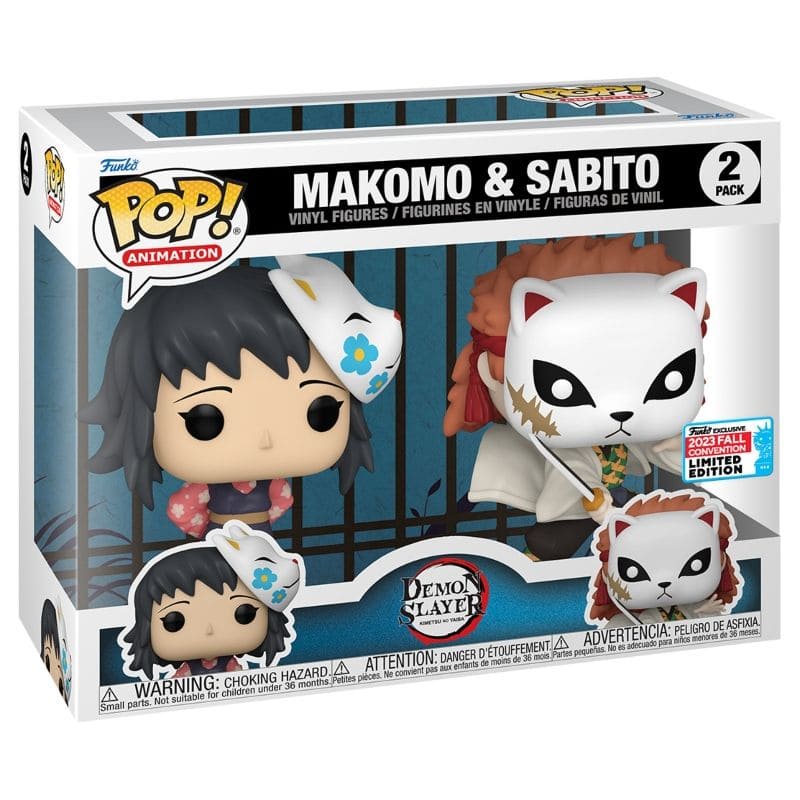 Pop Animation Demon Slayer - Makomo & Sabito - Farmacias Arrocha