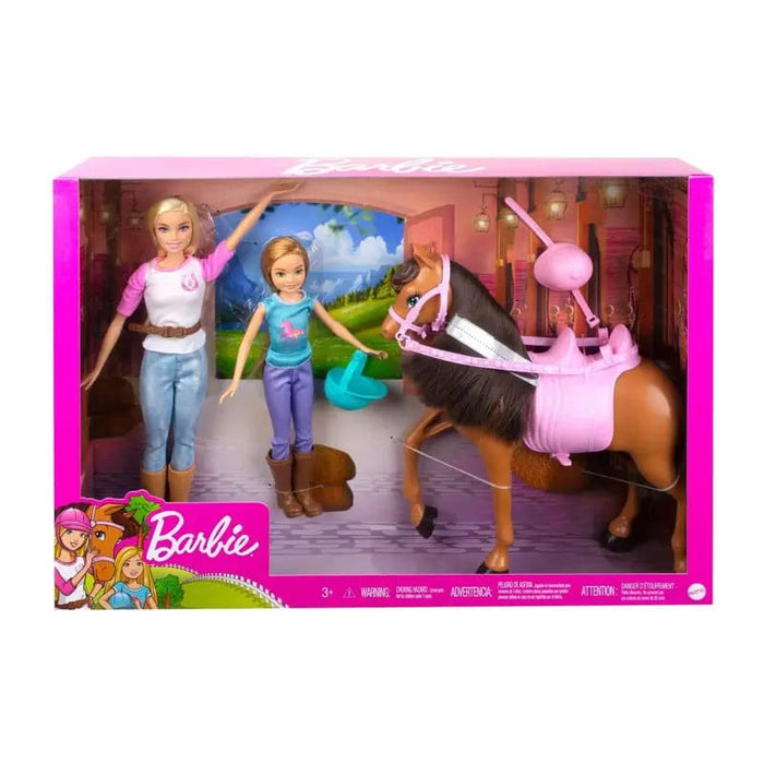 Barbie Set de Juego Diversión con Caballos - Farmacias Arrocha
