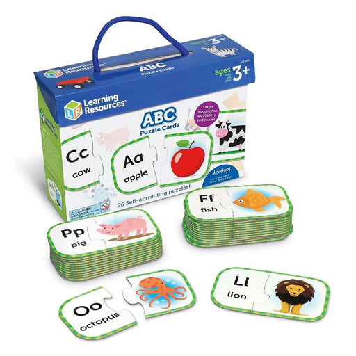Learning Resources Abc Puzzle Cards Caja De 26 - Farmacias Arrocha