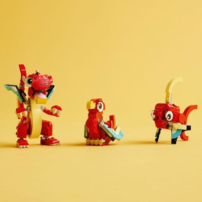 Lego Creator Red Dragon 3 En 1 - Farmacias Arrocha