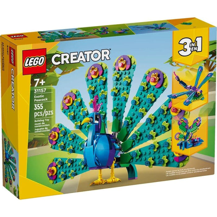 Lego Creator Pavo Real Exótico 3 En 1 - Farmacias Arrocha