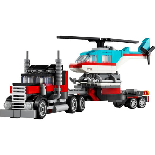 Lego Creator Camión Plataforma con Helicóptero 3 En 1 - Farmacias Arrocha