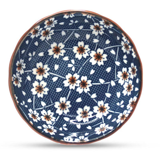 Plato Con Estampado de flores 3.5" - Farmacias Arrocha