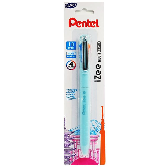 Pentel Bolígrafo Izee 4 Colores Fancy Rectráctil. - Farmacias Arrocha