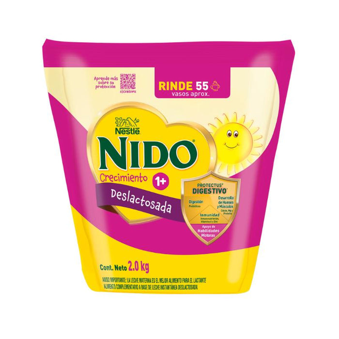 Nido 1+ Deslactosda Bolsa 2KG