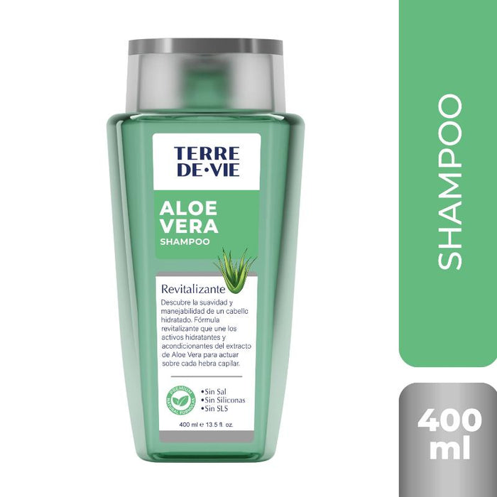 Terre De Vie Shampoo Aloe Vera Revitalizante 400Ml