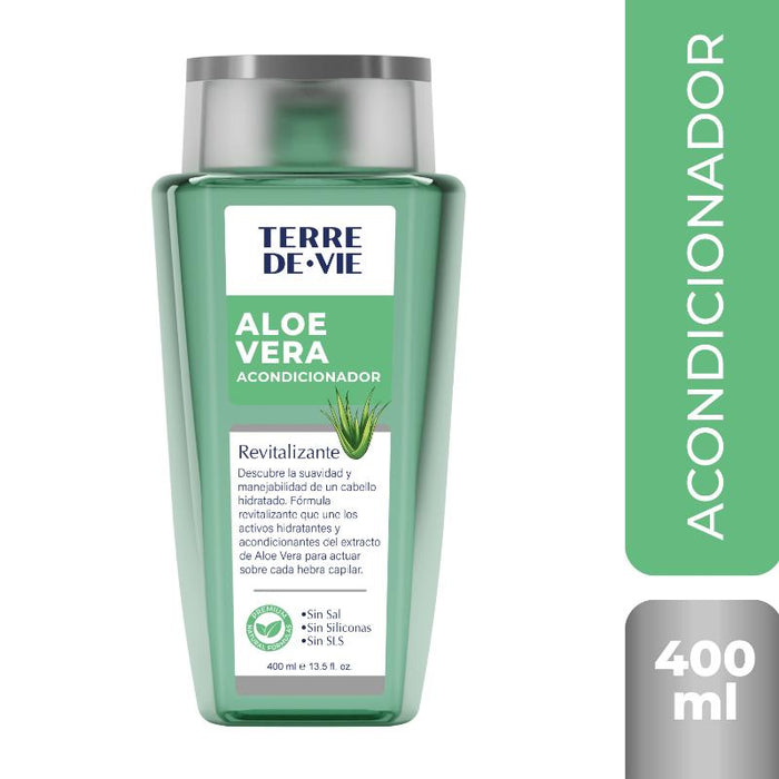 Terre De Vie Acondicionador Aloe Vera Revitalizante 400Ml