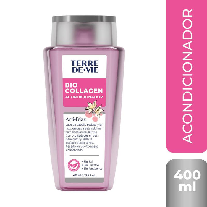 Terre De Vie Acondicionador Bio Collagen Anti Frizz 400Ml