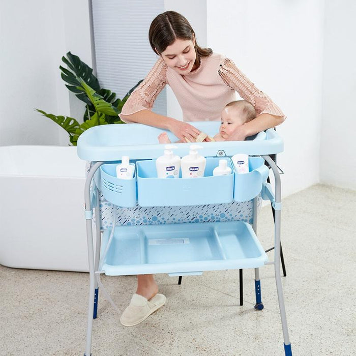 Chicco Bañera Con Cambiador Infantil 2en1 Cuddle & Bubble Ocean