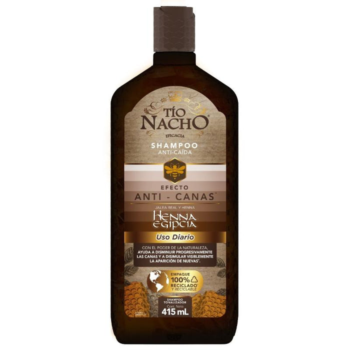 Tío Nacho Shampoo Sustentable Henna Glbâ  415Ml/12