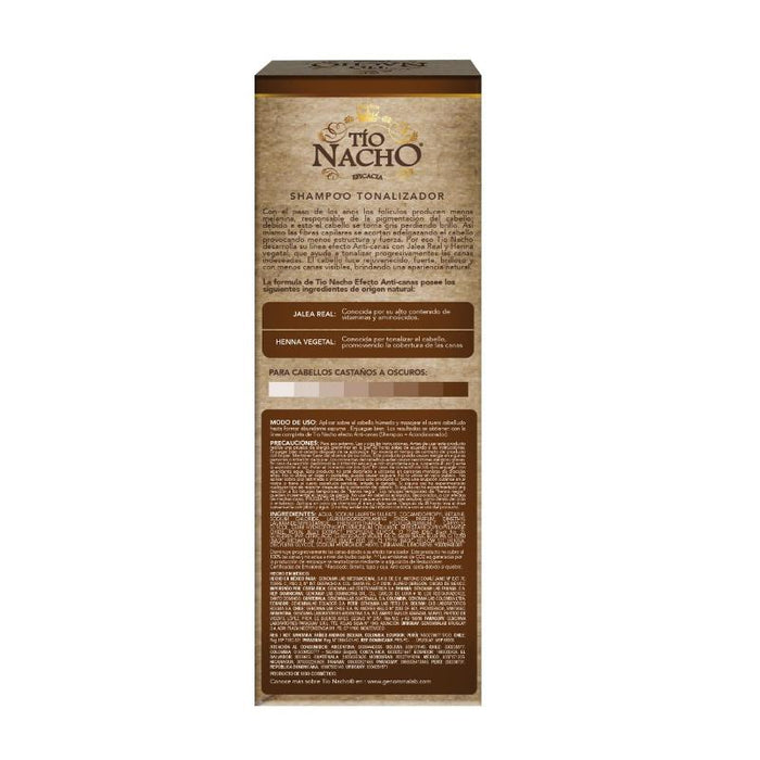 Tío Nacho Shampoo Sustentable Henna Glbâ  415Ml/12