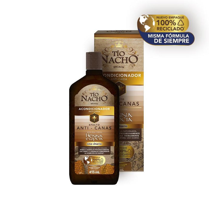 Tío Nacho Acondicionador Sustentable Henna Glbâ  415Ml/12