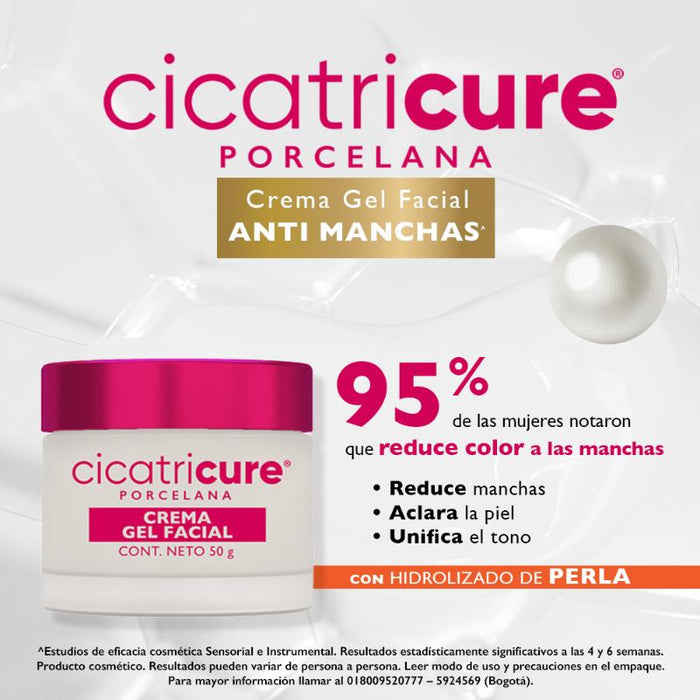 Cicatricure Porcelanaâ Crema Gel Fac 50G C6