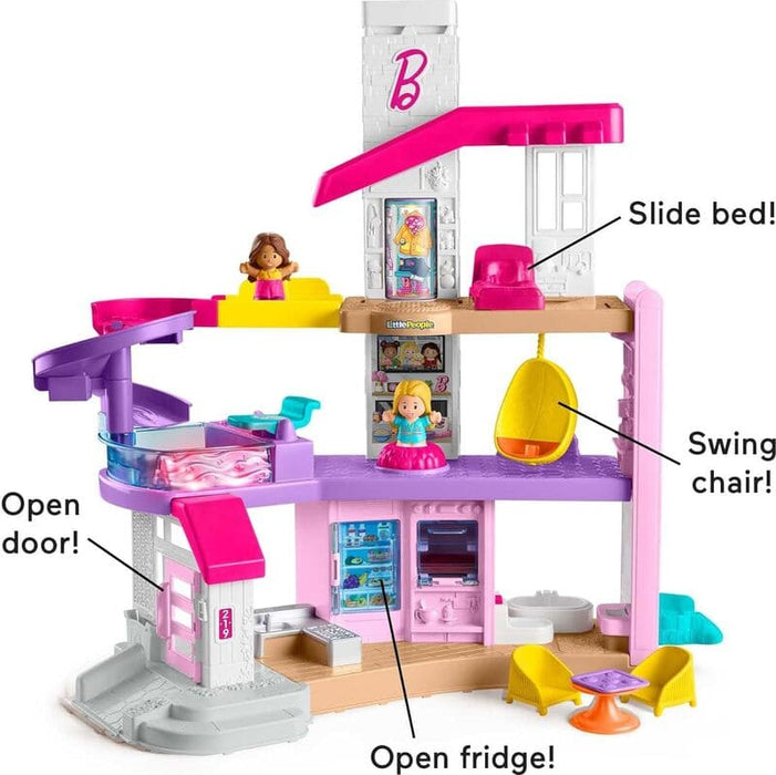 Fisher Price Little People x Barbie DreamHouse Set - Farmacias Arrocha