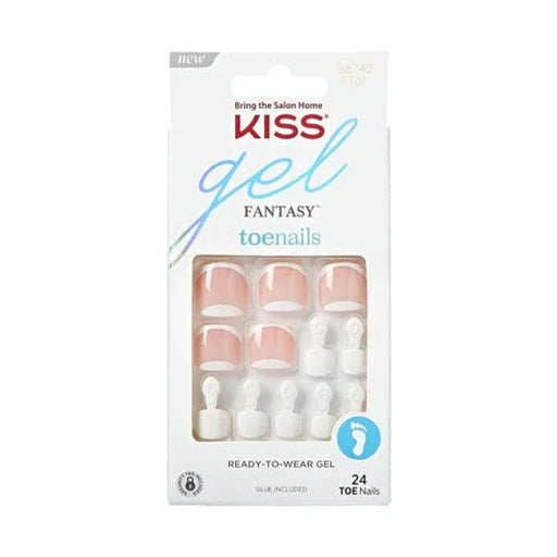 Kiss Toenails Gel Fantasy French - Farmacias Arrocha