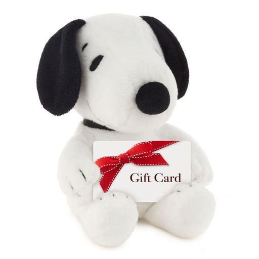 Hallmark Portatarjetas de regalo de peluche Peanuts® Snoopy, 4.2" - Farmacias Arrocha