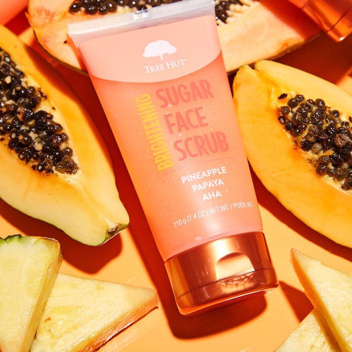 Tree Hut Exfoliante Facial Iluminador De Piña Y Papaya - Farmacias Arrocha