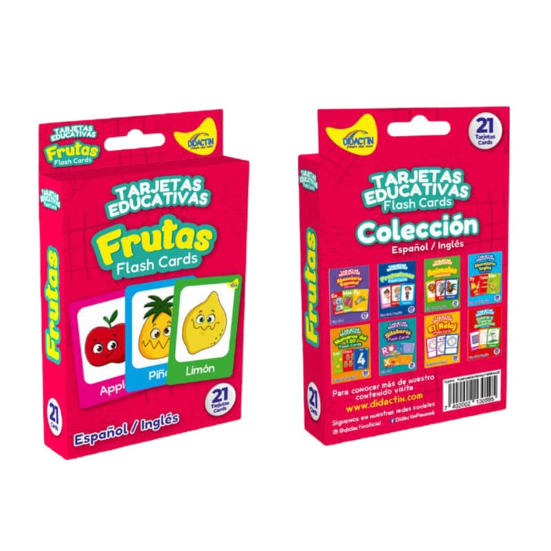 Didactin Flash Cards Esp E Ing Frus Y Verd - Farmacias Arrocha