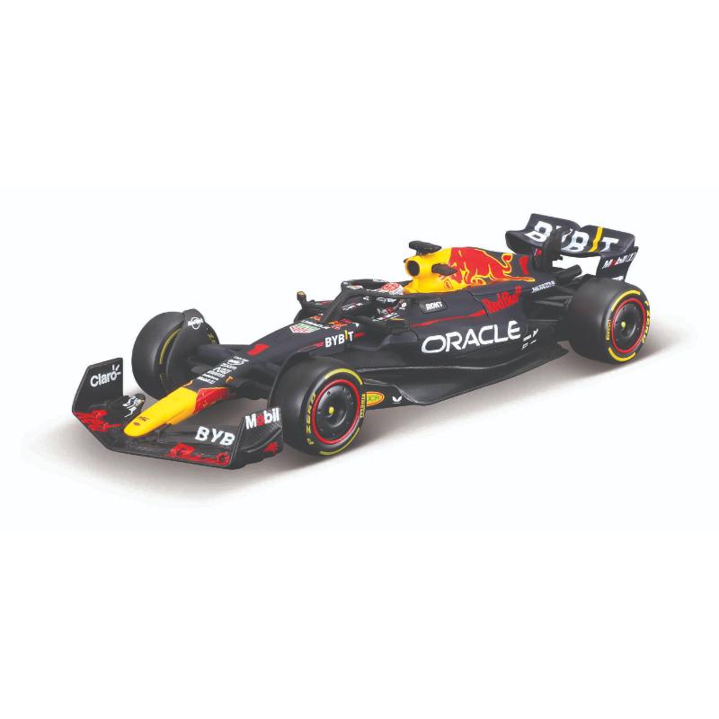 Bburago 1:43 Race Oracle Red Bull Racing RB (2023) Max Verstappen - Farmacias Arrocha