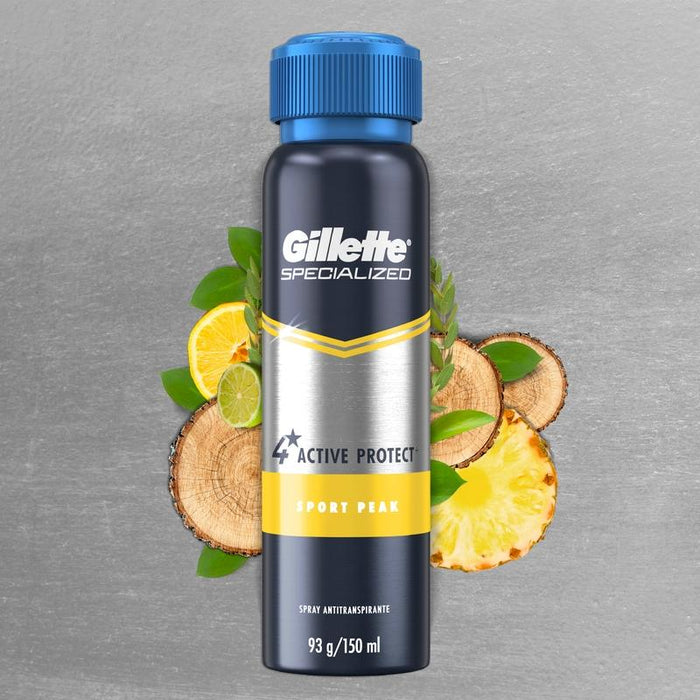 Spray Antitranspirante Gillette Specialized Sport Peak 93 g