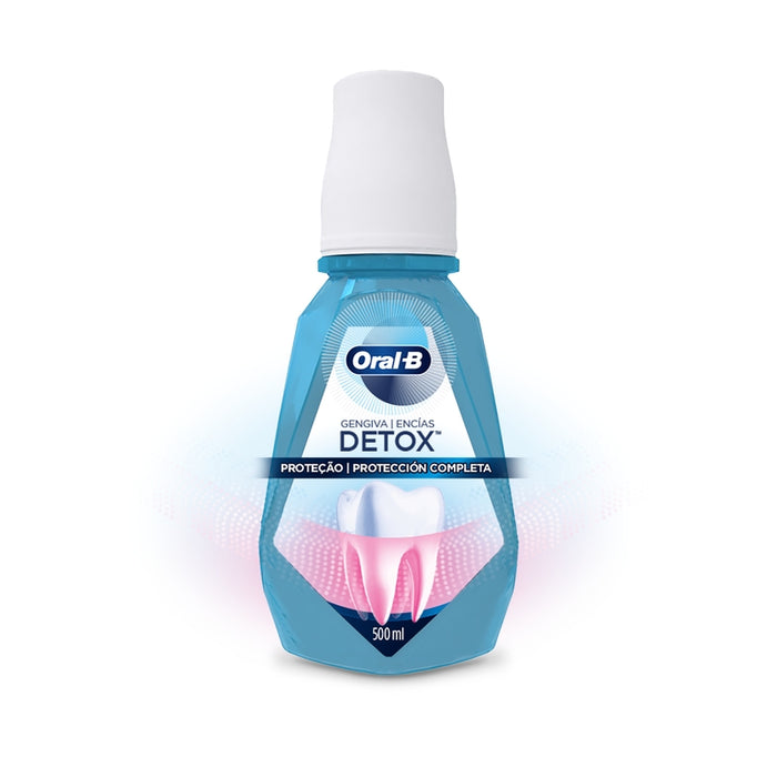 Enjuague Bucal Oral-B Encías detox. 500ml