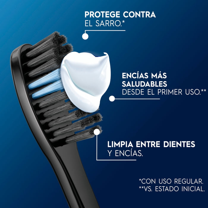 Pasta de dientes Oral-B Pack detox Sarro Prevent 31 ml + Cepillo de dientes Indicator Negro