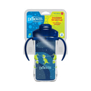 Dr Brown'S Vaso con Carrizo Aislado 10oz azul - Farmacias Arrocha