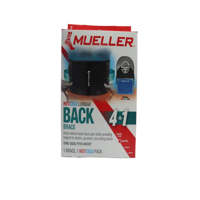 Muller Lumbar Back Brace W/Hot/Cold Pack Osfm