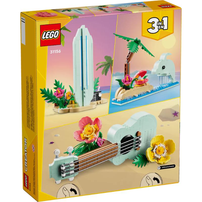 Lego Creator Ukelele Tropical Con Flores 3 en 1 - Farmacias Arrocha
