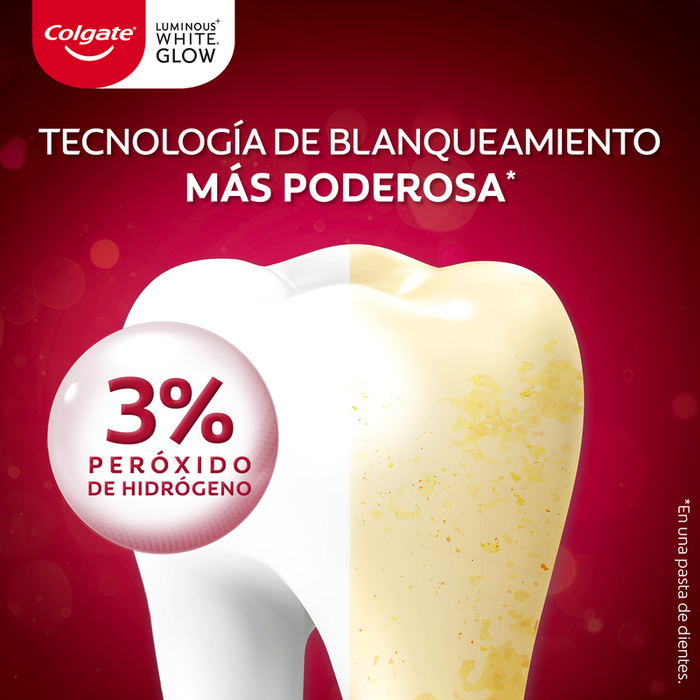 Pasta Dental Colgate Luminous White Glow 70 gr - Farmacias Arrocha