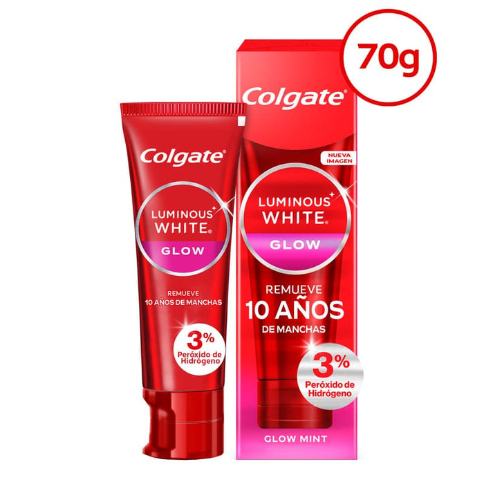 Pasta Dental Colgate Luminous White Glow 70 gr - Farmacias Arrocha