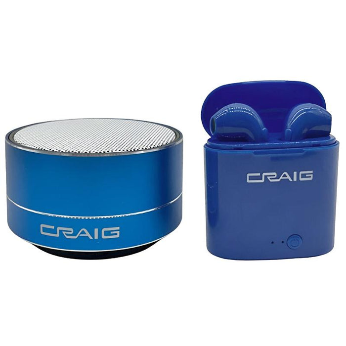 Craig Combo de Mini Bocina Y Audifonos Recargables