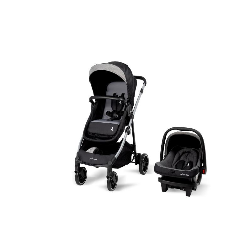 Premium Baby Coche 2 En 1 Milan Gris - Negro - Farmacias Arrocha
