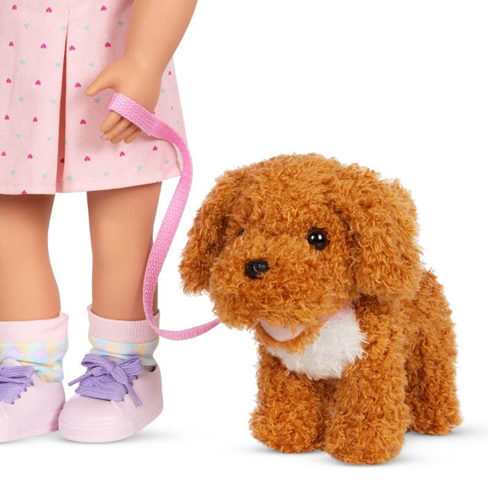 Our Generation Peluche de Poodle 6" con Bolsa de Viaje