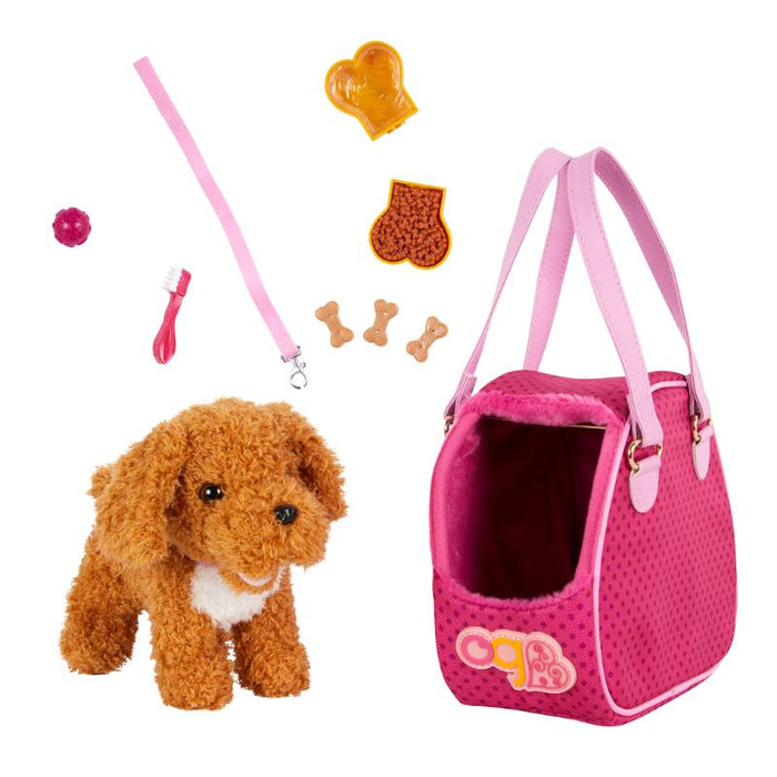 Our Generation Peluche de Poodle 6" con Bolsa de Viaje