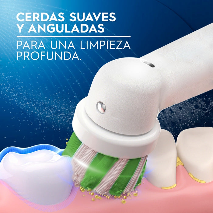 Cabezal Redondo de Repuesto para Cepillo Eléctrico, Oral-B Advanced Clean, 2 Unidades