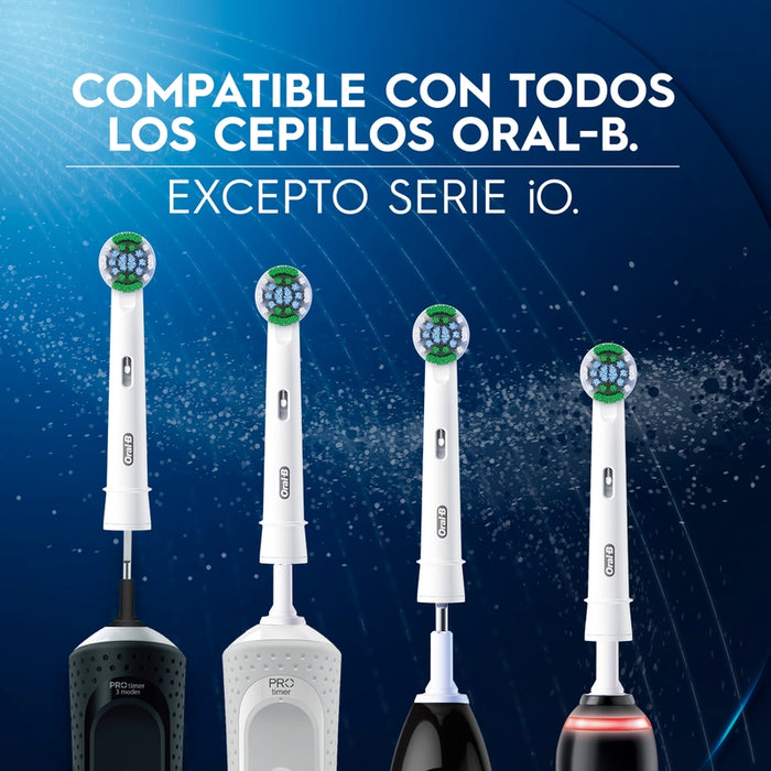 Cabezal Redondo de Repuesto para Cepillo Eléctrico, Oral-B Advanced Clean, 2 Unidades