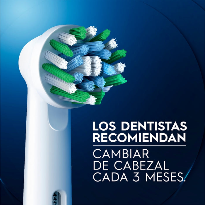 Cabezal Redondo de Repuesto para Cepillo Eléctrico, Oral-B Precision Clean, 4 Unidades