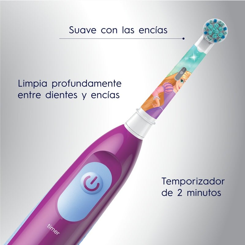 Cepillo de dientes Eléctrico Oral - B Disney Princess 1 Unidad - Farmacias Arrocha