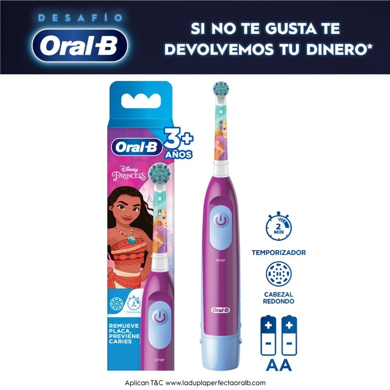 Cepillo de dientes Eléctrico Oral - B Disney Princess 1 Unidad - Farmacias Arrocha