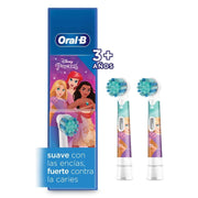 Cabezales de Repuesto para Cepillo de dientes Eléctrico Oral - B Disney Princess 2 Unidades - Farmacias Arrocha