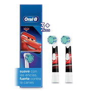 Cabezales de Repuestos para Cepillo de dientes Eléctrico Oral - B Disney Cars 2 Unidades - Farmacias Arrocha
