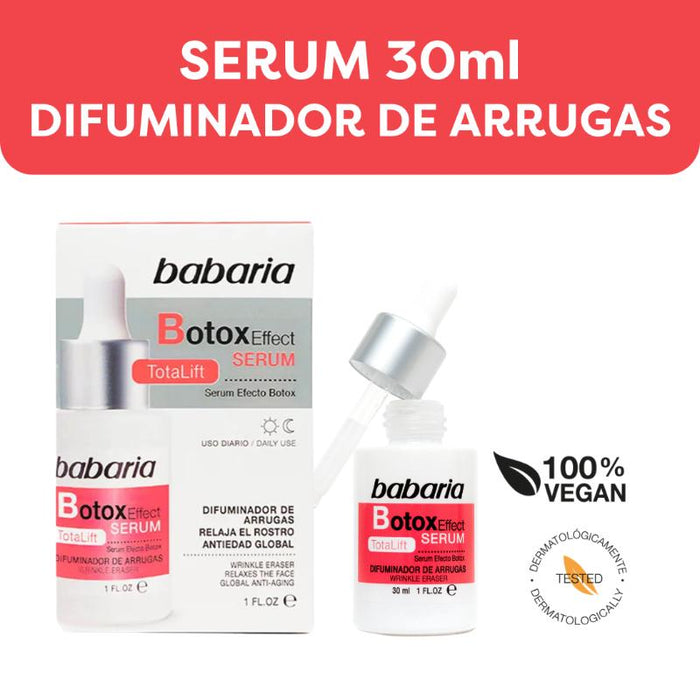 Babaria Serum Botox Effect Antiarrugas 30ml