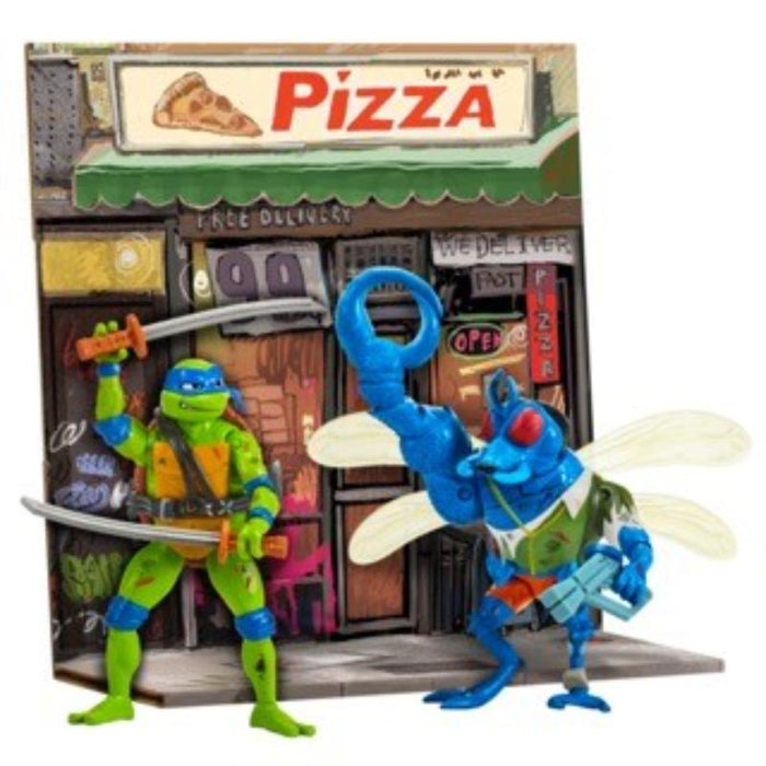 Tnmt Set Figura Tortuga + Villano Surtido