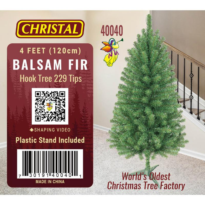 Oncor Pino de 4" Modelo Christal Balsam Fir Tree