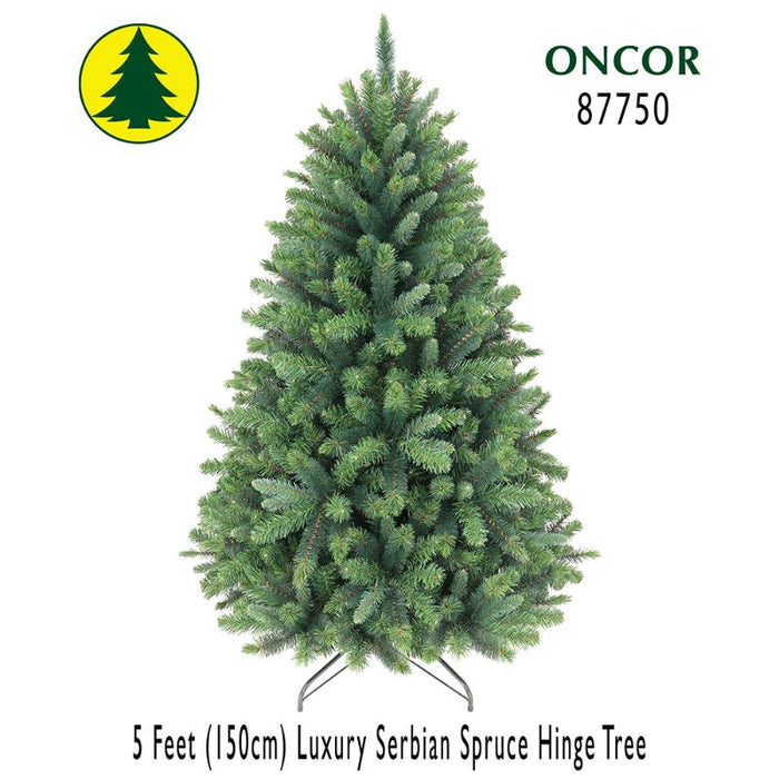 Oncor Pino de 5' Luxury Serbian Spruce Hing