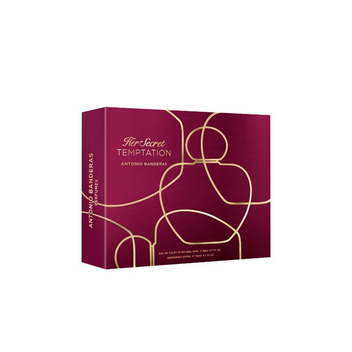 Banderas Set Her Secret Temptation Eau De Toilette 80ML - Farmacias Arrocha