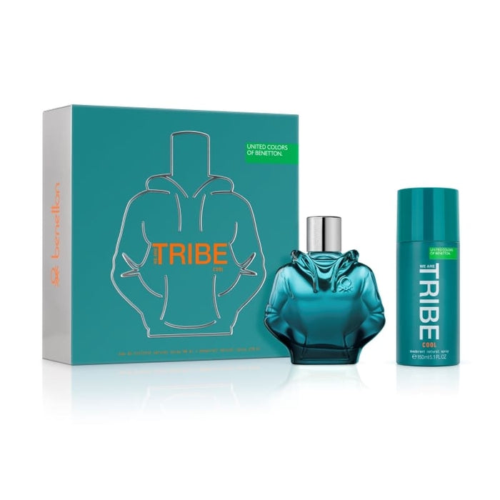 Benetton Tribe Cool Edt 90Ml + Deo150Ml - Farmacias Arrocha